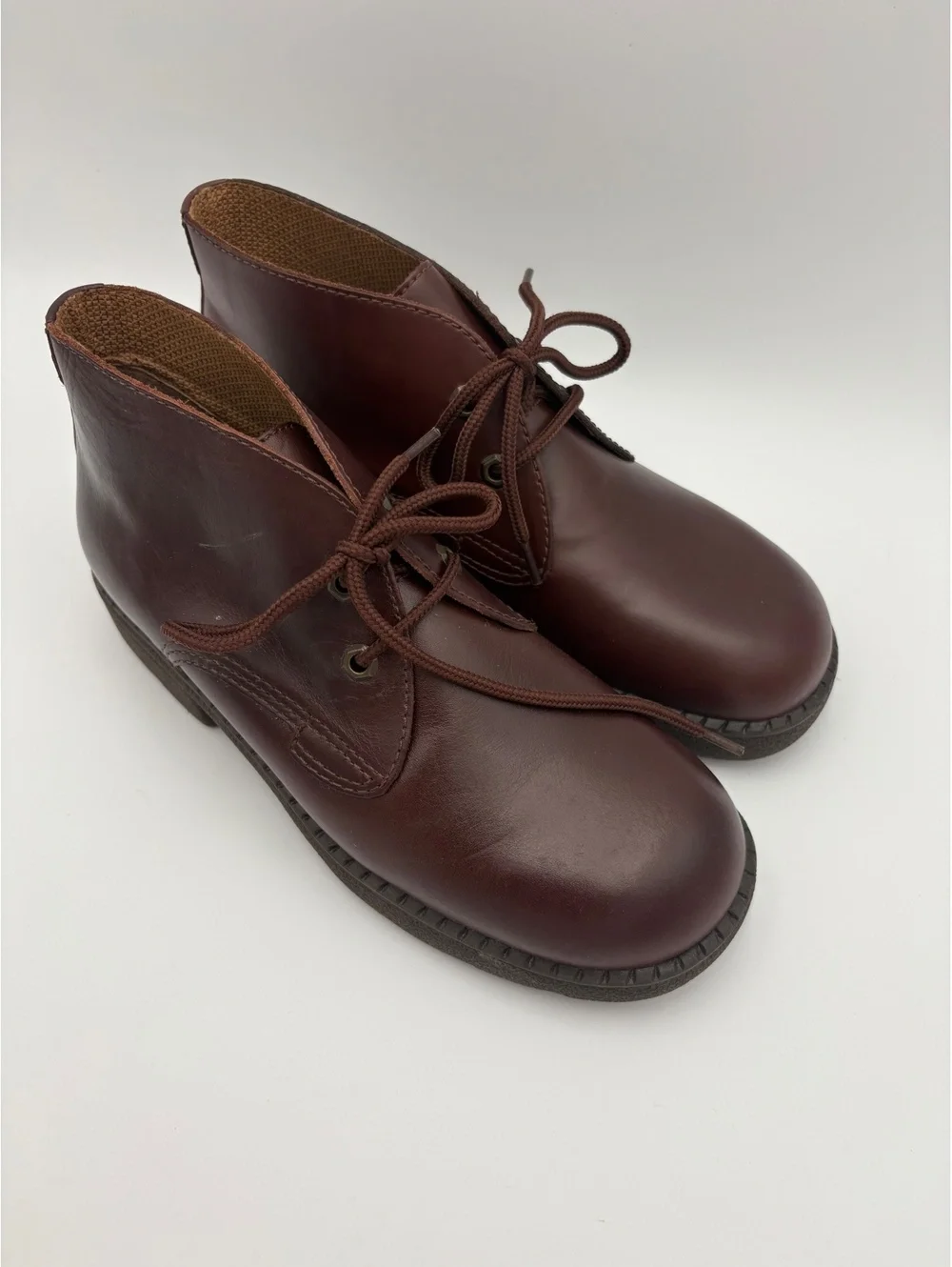 Sonoma Chuckie Men's 10M  Leather Ankle Boots Upper Balance Dress Or Casual